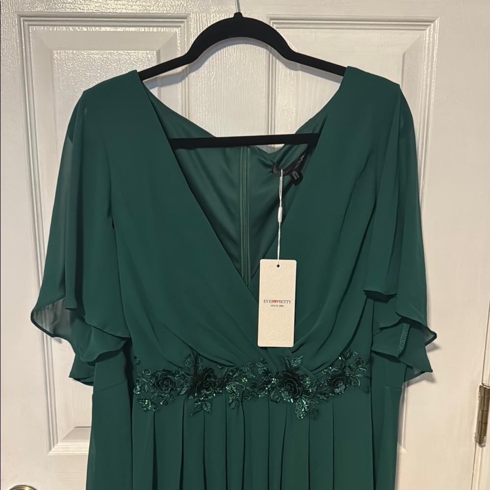 Sequin V-Neck Dress